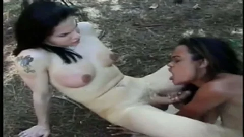 shemale Sandwich In The Woods - Gentlemens movie scene