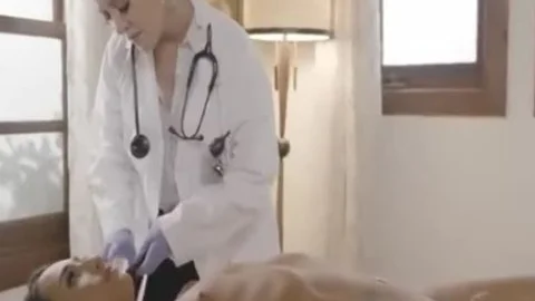 Female Doctor Makes new Experiences With tranny Patient