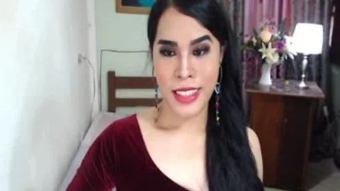 Pinay Beauty ladyboy yummy penis cook jerking