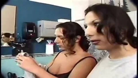 Brandy Scott lady-man Is Caught Peeing Standing