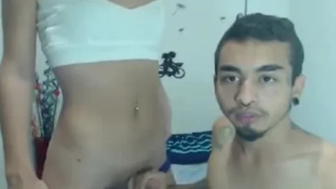 Studly chap pounds A pretty shemale