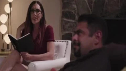 lascivious TS Melanie Brooks Let dude Enjoys engulfing Her Hard Shecock