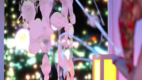 Futanari 3D Animation - throbbing wang Masturbation.
