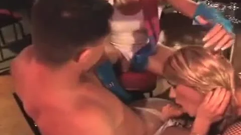 shemale Strippers pounded In A Bar