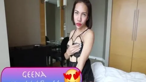 HelloLadyBoy busty asian chick Shows Masterful oral stimulation-service Skills