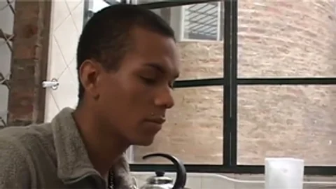Transvestite Jerks Off His Latin shlong - Latin-naughty