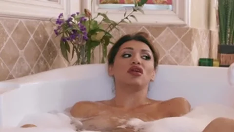 TransAngels - Brown hair Jessy Dubai shemale doggy fucks porn