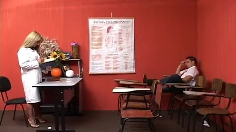 Dayane Callegare drilled By Student