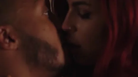 concupiscent Ts Rubi Maxim ass opening Bounces On A large dark shlong