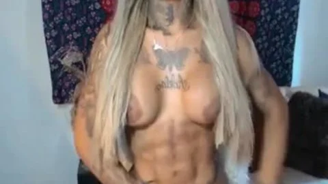 blonde ebon T cutie gigantic titties gigantic wang