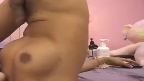 shemale ass fake penis And Self Facial