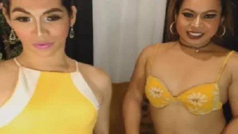 Exotic lady-twink duo Play dick And butthole