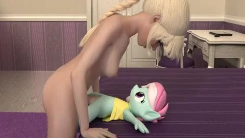 Amy's enormous wish - mom - eighteen Year daddy Futanari bonks Doll!