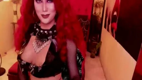 Magnificent shemale Live Web Show