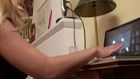 busty blonde tgirl Ravishes Her Slaves arsehole