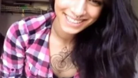 shelady Strokes Herself And Tastes Her semen