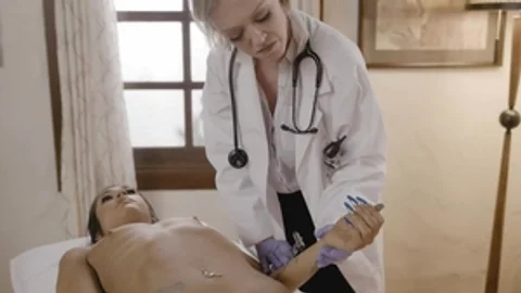 Transfixed: Sultry Medical Exam Gets Personal