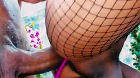 Biggest Colombian black shelady dong In History plows
