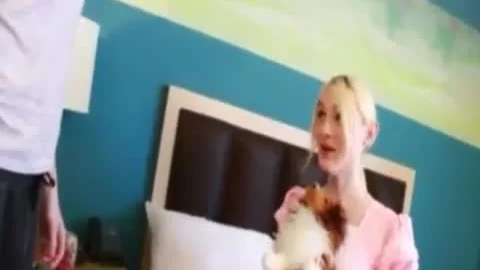 Delightfully horny Blond ladyboy