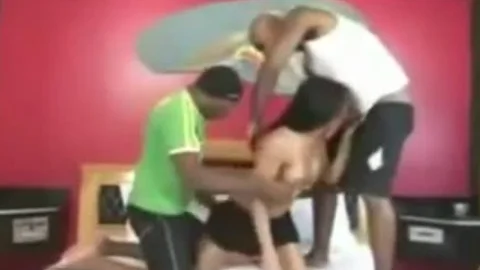 2 men Having With 1 shetwink