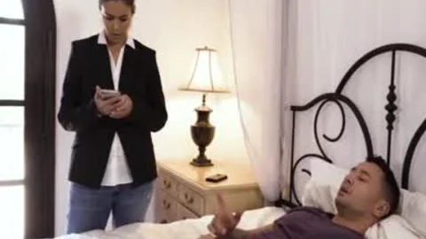 TBabe Domino Presley Helps To Satisfy pretty Patients butthole Needs