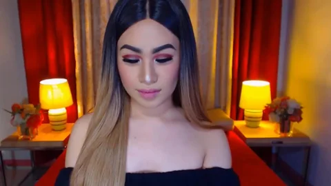 humongous shlong shemale Jerking Her shlong And Showing Her wazoo gap
